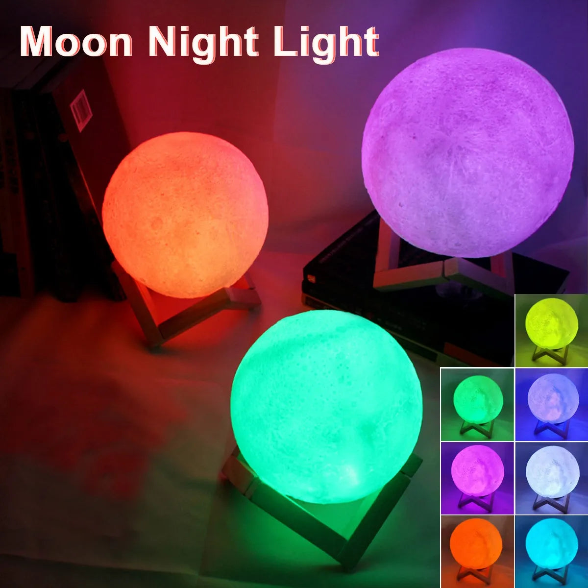 Moon Lamp LED Night Light - My Store